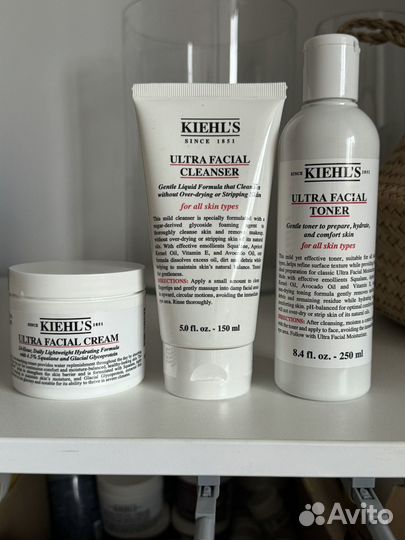 Kiehls ultra facial набор