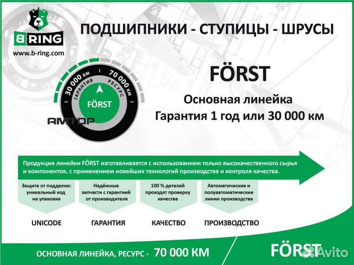 Bring BK1003 Подшипник ступицы VW Passat (96), Pol