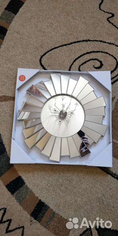 Зеркало, настенные часы