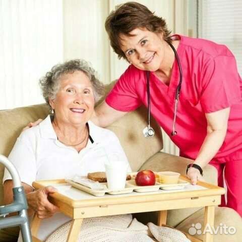 Сиделка для пожилого человека