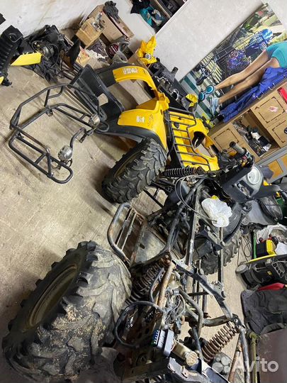 Разбор квадроцикла Brp Traxter Qwest