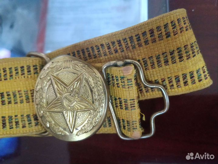 Ремень офицерский СССР