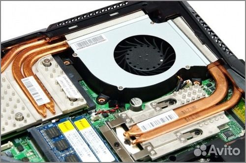 MSI ноутбук вентилятор трубка система охлаждения