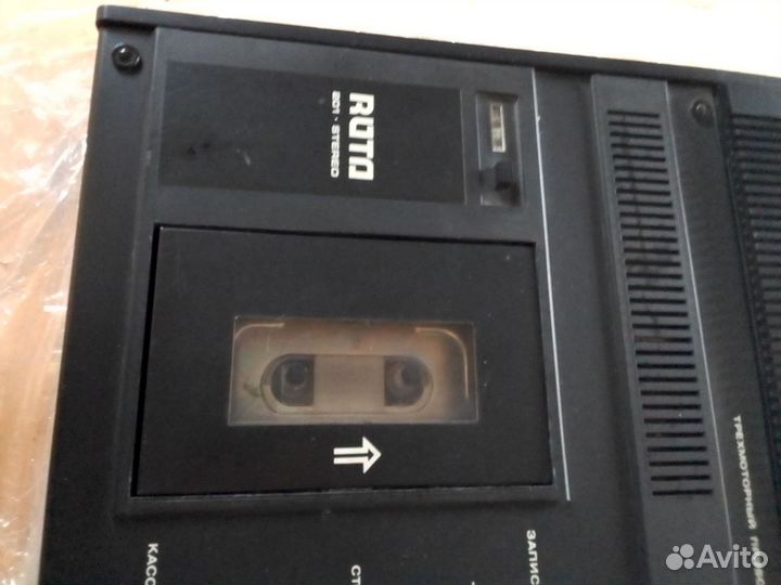 Кассетный магнитофон ruta 201 stereo