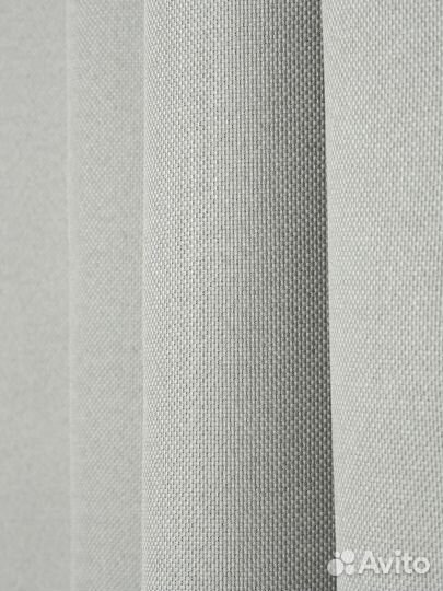 Плотные шторы серые