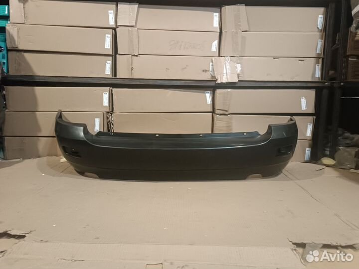 Бампер задний лада калина универсал неокрашенный
