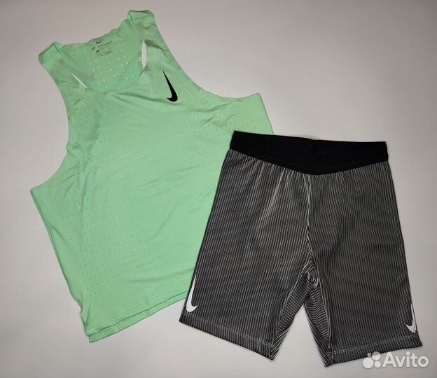 Комплект Nike AeroSwift Майка + Тайтсы