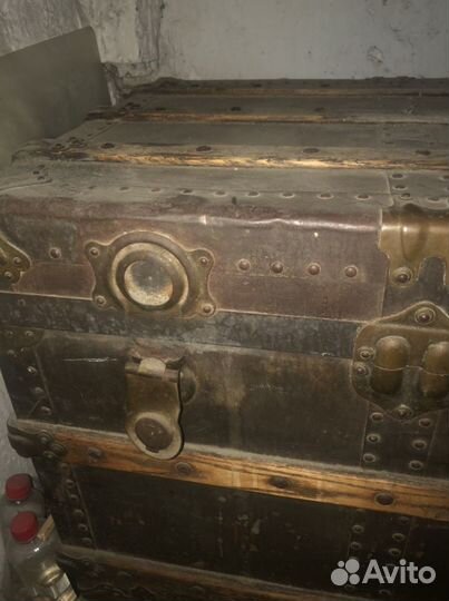 Сундук, антикварный, старинный, фабрика Демпих Ф.И