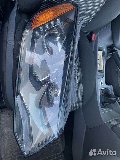 Передние фары туарег nf
