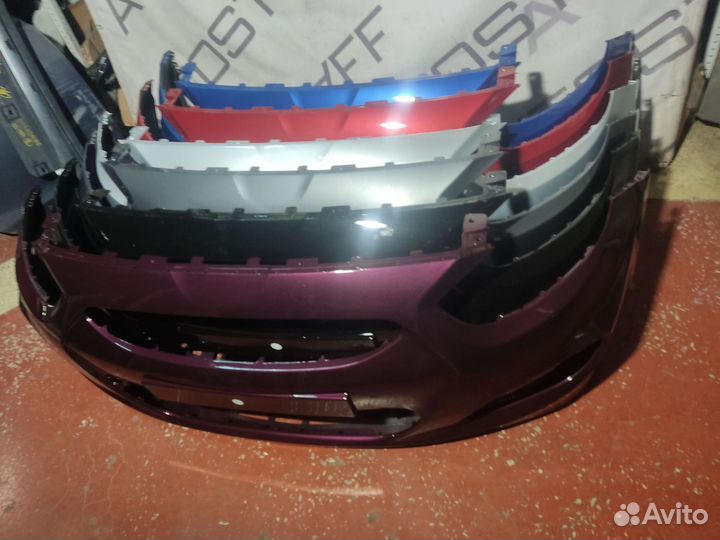 Бампер передний Hyundai Solaris, I 2010 - 2014