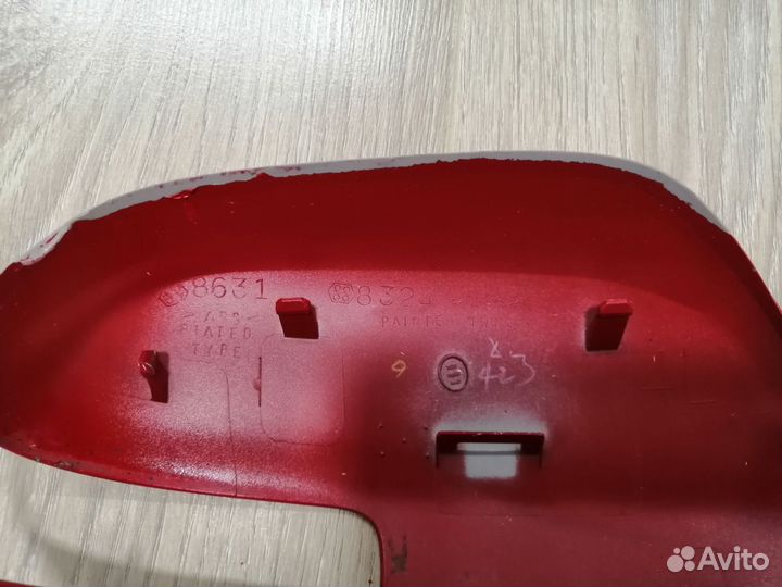 Накладка крышка левого зеркала toyota Porte nnp11