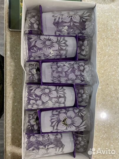 Набор рюмок и бокалов Гусь Хрустальный