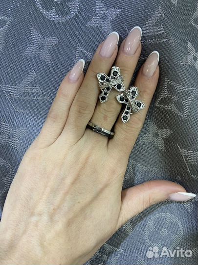 Chrome hearts серьги