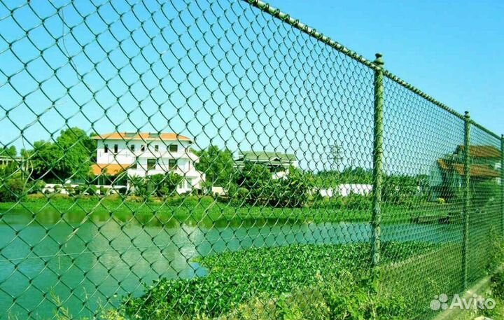 Забор из 3D сетки 40 метров