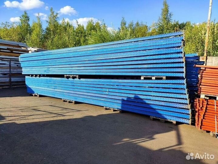 Стеллажи паллетные (секции и ригели)