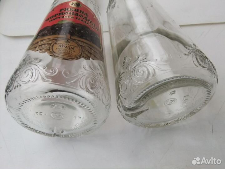 Графины Штофы 0,5 стеклянные Бутыли, пробки