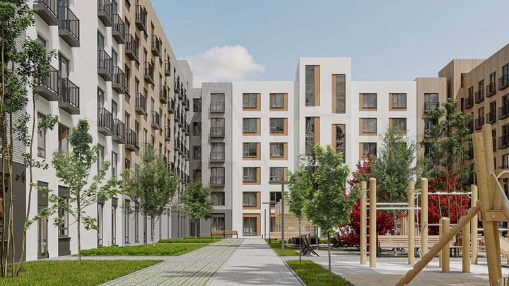 1-к. квартира, 39,9 м², 2/6 эт.