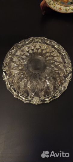 Хрустальная пепельница СССР