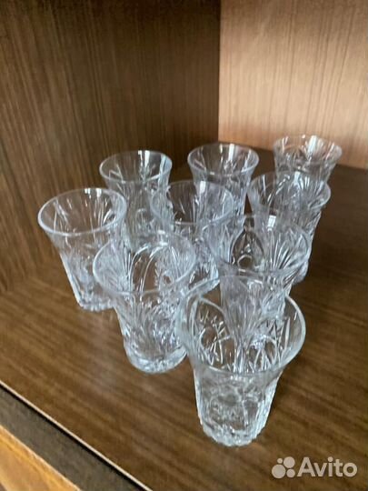 Рюмки хрусталь СССР