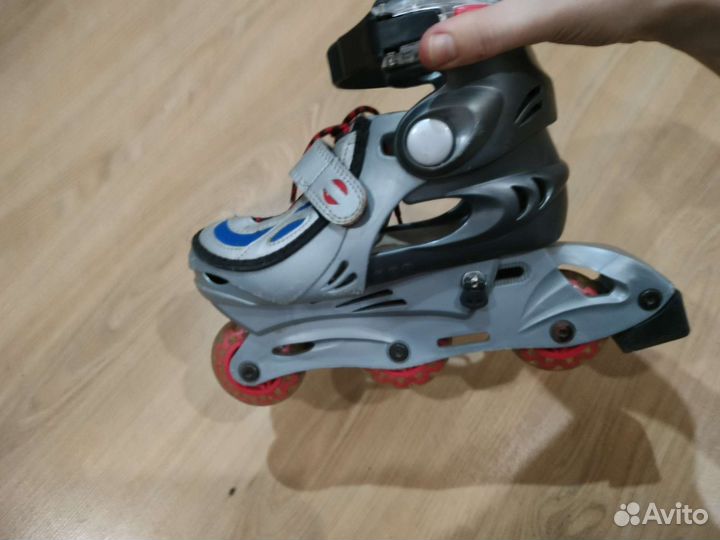 Роликовые коньки детские раздвижные
