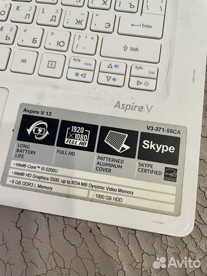 Ноутбук acer