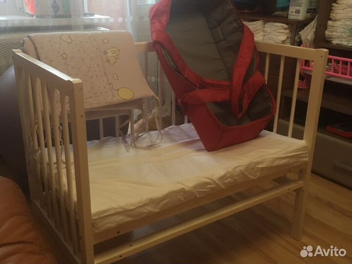 Детская кроватка малогабаритная
