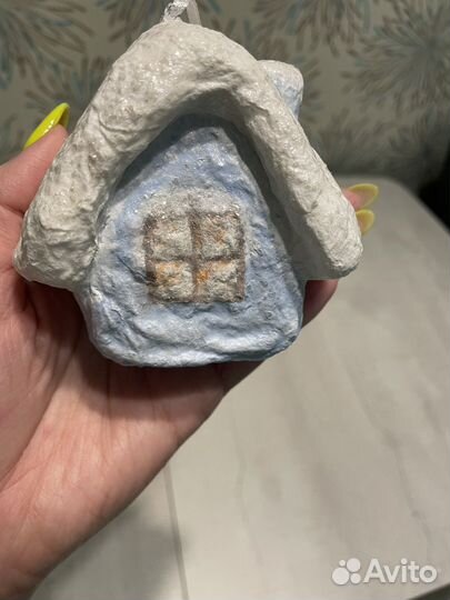 Ватные елочные игрушки