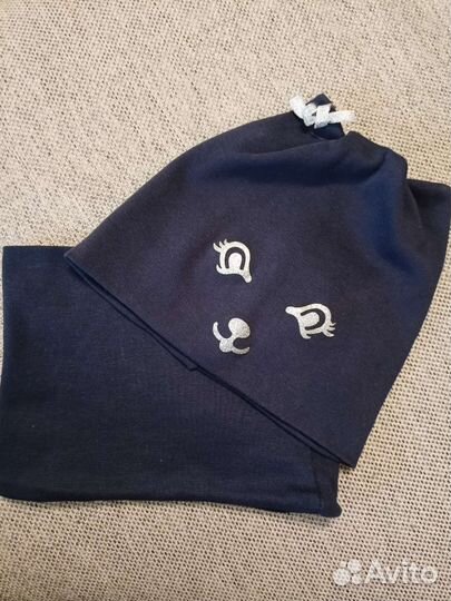 Шапка и снуд для девочки