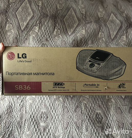Музыкальный центр LG SB36