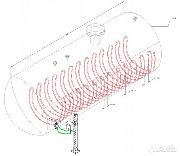 Подбор, проектирование - греющий кабель