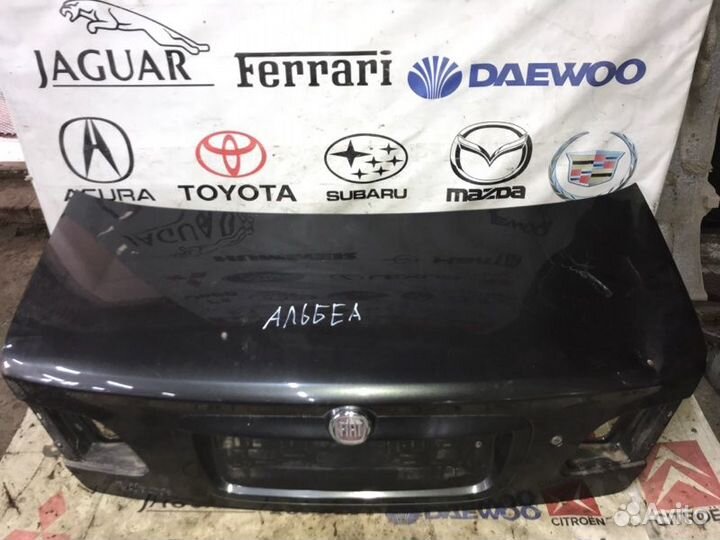 Крышка багажника задняя Fiat Albea седан 2008
