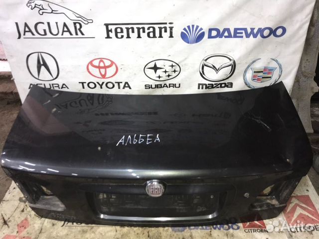 Крышка багажника задняя Fiat Albea седан 2008