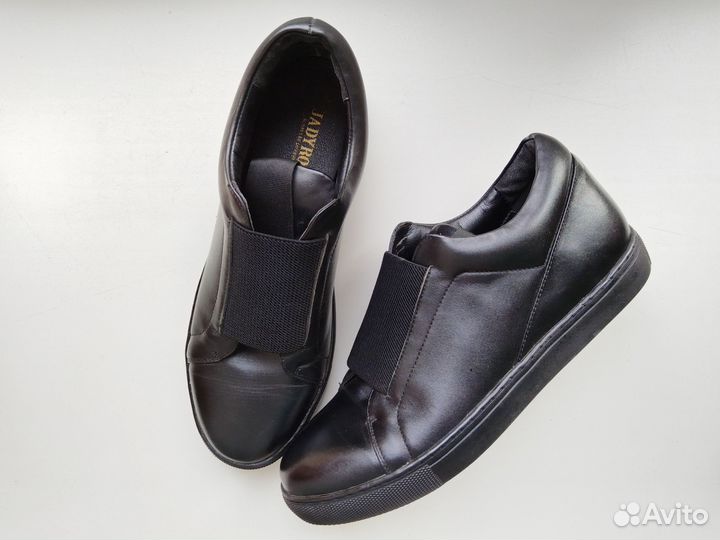 Слипоны женские 38 размер натуральная кожа