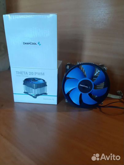 Кулер процеccорный Deepcool blue / black