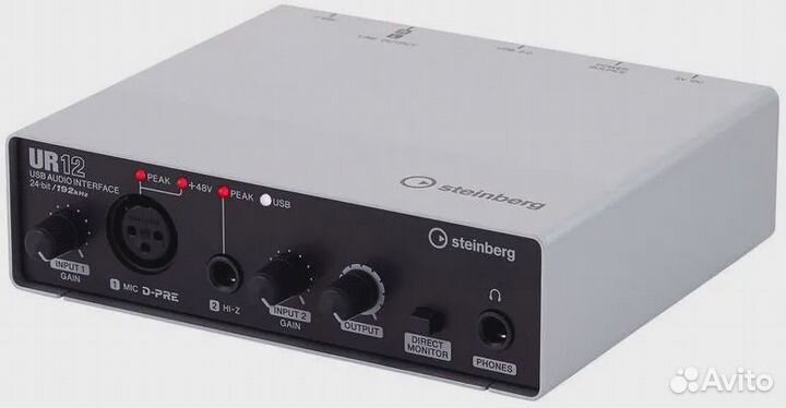 Аудио интерфейс Steinberg UR12 USB