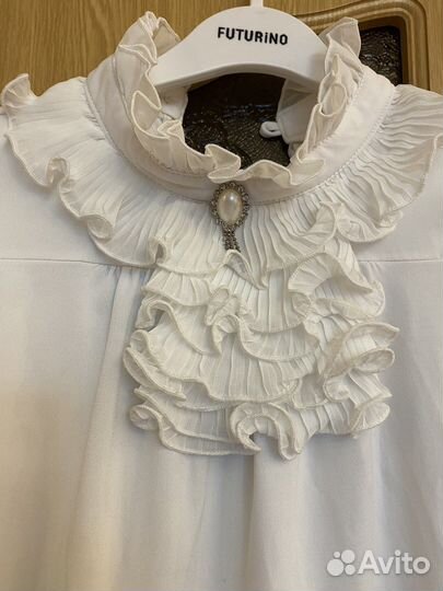 Блузка и сарафан на девочку 8 лет