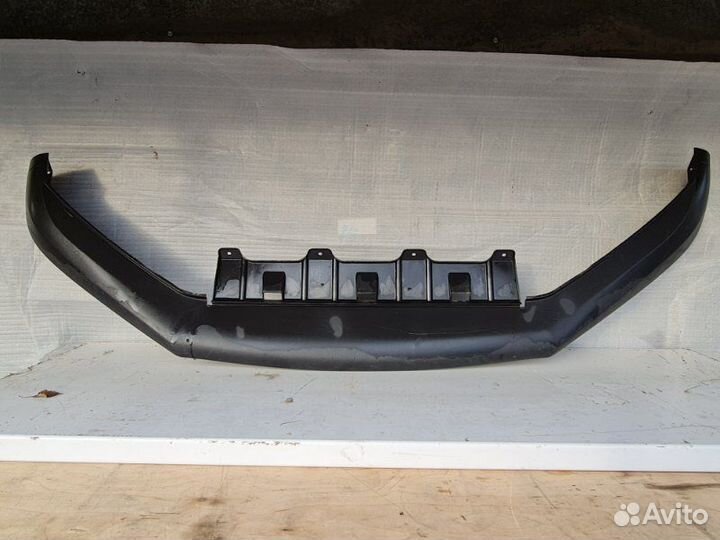 Спойлер (юбка) бампера передний Volkswagen Tiguan