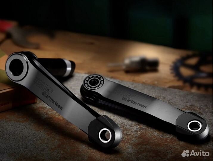 Шатуны E Thirteen Helix R Cranks 170x73mm Black (CS4HRA-104)