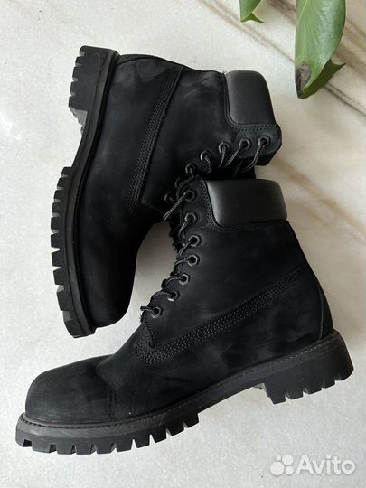 Timberland Black Nubuk ботинки оригинал