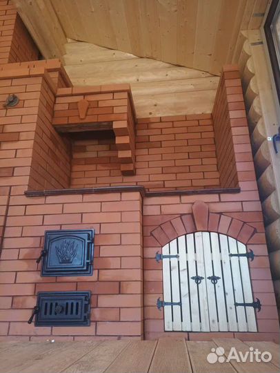 Барбекю печи и камины