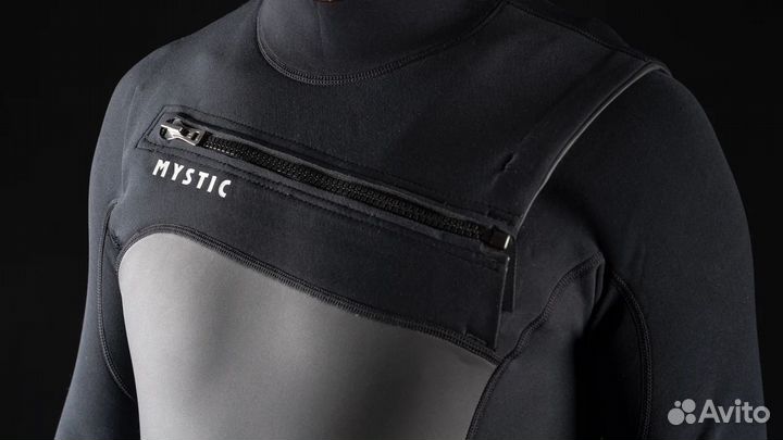 Гидрокостюм Mystic Brand Fullsuit 3/2mm Fzip Flatl