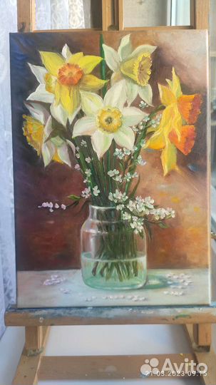 Картина маслом на холсте