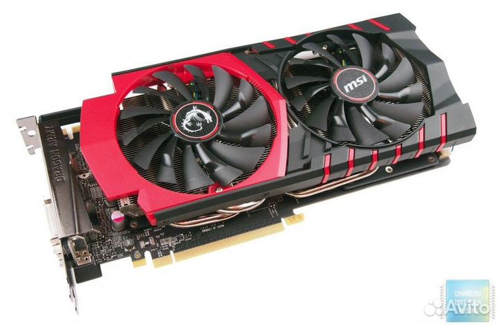 Видеокарта MSI gtx970 4gb