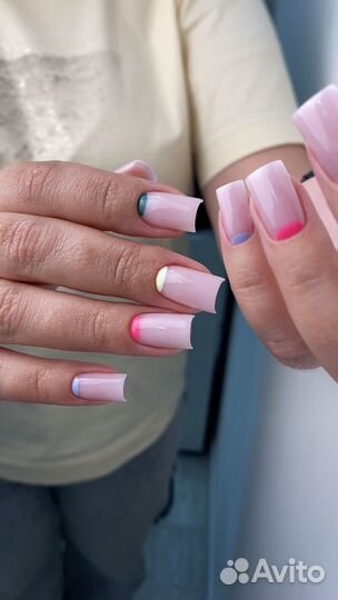 Маникюр Педикюр Укрепление гелем Покрытие гель лак