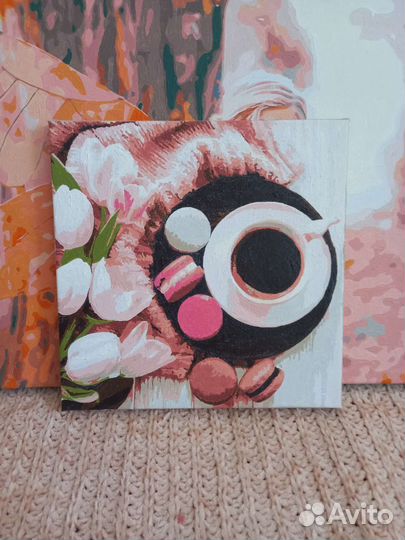 Картина по номерам готовая