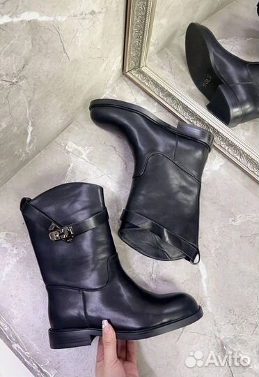 Сапоги hermes женские 2 цвета