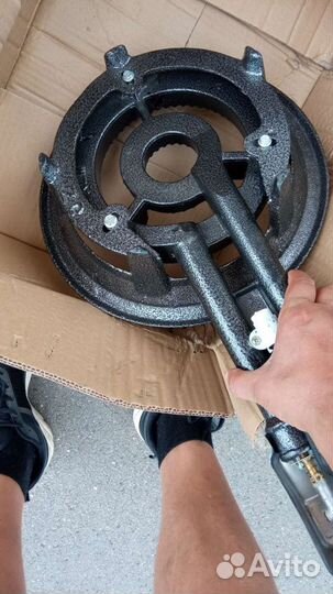 Газовая горелка плита 12 кВт под казан