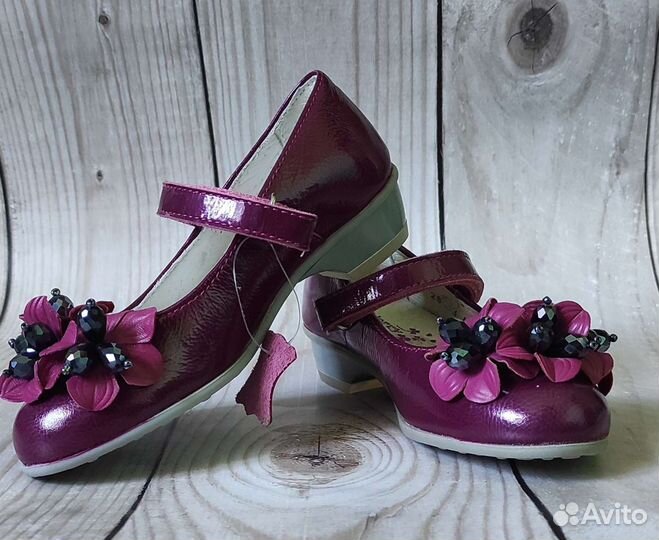 Новые кожаные туфли Котофей 28