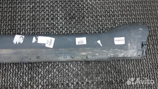 Накладка на порог mitsubishi pajero 4 (4DN06GZ01)