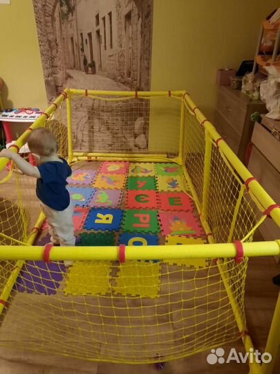 Большой детский манеж